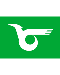 Flag: Himeji, Hyogo |  landscape flag | 1.35m² | 14.5sqft | 90x150cm | 3x5ft 