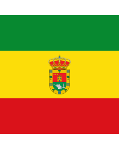 Flag: Hontoria del Pinar, Burgos, Spain |  1.35m² | 14.5sqft | 120x120cm | 45x45inch 