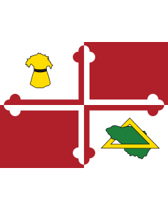 Flag: Howard County |  landscape flag | 1.35m² | 14.5sqft | 100x130cm | 40x50inch 