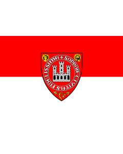 Flag: HUN Sopron | Sopron, Hungary | Sopron in Ungarn |  landscape flag | 1.35m² | 14.5sqft | 90x150cm | 3x5ft 