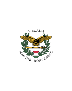 Flag: Hungarian Defence Forces |  landscape flag | 1.35m² | 14.5sqft | 90x150cm | 3x5ft 