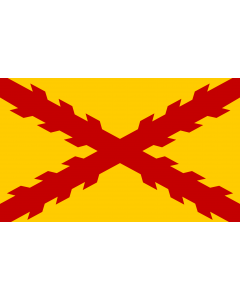 Flag: Tercios Morados Viejos |  landscape flag | 1.35m² | 14.5sqft | 90x150cm | 3x5ft 