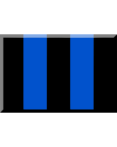 Flag: Inter football club |  landscape flag | 1.35m² | 14.5sqft | 90x150cm | 3x5ft 