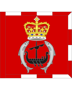 Flag: Islay Herald Extraordinary |  1.35m² | 14.5sqft | 110x120cm | 45x50inch 