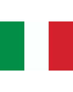 Flag: Italiana foto | Italiana |  landscape flag | 1.35m² | 14.5sqft | 90x150cm | 3x5ft 