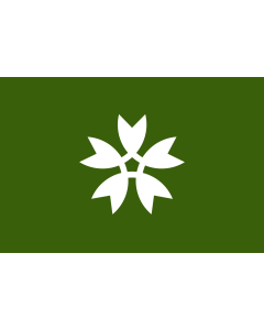 Flag: Iwakuni, Yamaguchi |  landscape flag | 1.35m² | 14.5sqft | 90x150cm | 3x5ft 