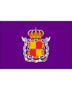 Flag: City of Jaén  Andalusia, Spain |  landscape flag | 1.35m² | 14.5sqft | 90x150cm | 3x5ft 