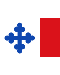 Flag: Jirnsum vlag | Dorpsvlaggen Friesland |  landscape flag | 1.35m² | 14.5sqft | 90x150cm | 3x5ft 