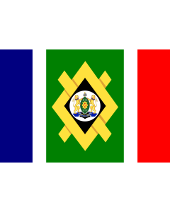 Flag: Johannesburg, South Africa |  landscape flag | 1.35m² | 14.5sqft | 90x150cm | 3x5ft 