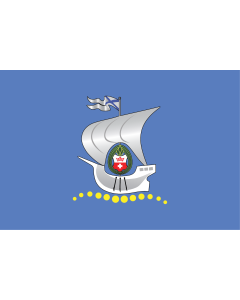 Flag: Kaliningrad |  landscape flag | 1.35m² | 14.5sqft | 90x150cm | 3x5ft 