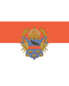 Flag: Kingdom of Galicia and Lodomeria |  landscape flag | 1.35m² | 14.5sqft | 90x150cm | 3x5ft 