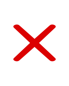 Flag: Kingdom of Kongo |  landscape flag | 1.35m² | 14.5sqft | 90x150cm | 3x5ft 