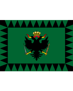 Flag: Kingdom of Lombardy-Venetia |  landscape flag | 1.35m² | 14.5sqft | 90x150cm | 3x5ft 