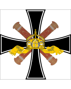 Flag: KMarine OF10-Grossadmiral 1918 |  1.35m² | 14.5sqft | 110x120cm | 45x45inch 