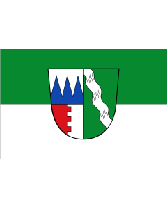 Flag: Municipality Kranenburg in Lower Saxony, Germany |  landscape flag | 1.35m² | 14.5sqft | 90x150cm | 3x5ft 