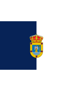 Flag: La Palma island  Canary Islands |  landscape flag | 1.35m² | 14.5sqft | 90x150cm | 3x5ft 