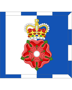 Flag: Lancaster Herald of Arms |  1.35m² | 14.5sqft | 110x120cm | 45x50inch 