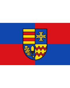 Flag: District of Ammerland |  landscape flag | 1.35m² | 14.5sqft | 90x150cm | 3x5ft 