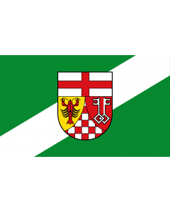 Flag: District of Bernkastel-Wittlich |  landscape flag | 1.35m² | 14.5sqft | 90x150cm | 3x5ft 