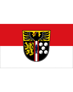 Flag: District of Kaiserslautern |  landscape flag | 1.35m² | 14.5sqft | 90x150cm | 3x5ft 