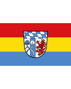 Flag: District of Rosenheim |  landscape flag | 1.35m² | 14.5sqft | 90x150cm | 3x5ft 