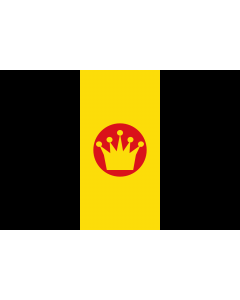 Bandiera: Latin Kings | Dels Latins Kings |  bandiera paesaggio | 1.35m² | 90x150cm 