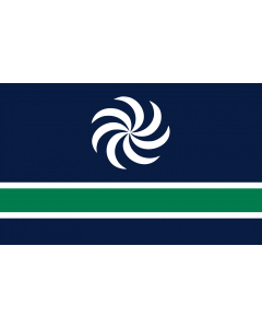 Flag: Common flag of the Laz and Mingrelian people |  landscape flag | 1.35m² | 14.5sqft | 90x150cm | 3x5ft 