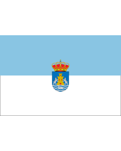 Flag: Lebrija, Seville, Spain |  landscape flag | 1.35m² | 14.5sqft | 90x150cm | 3x5ft 