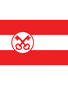 Flag: Leiden |  landscape flag | 1.35m² | 14.5sqft | 90x150cm | 3x5ft 