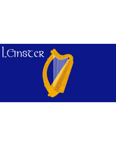 Flag: Leinster Rugby |  landscape flag | 1.35m² | 14.5sqft | 80x160cm | 30x60inch 
