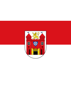 Flag: Municipal flag of Liberec city, Czech Republic |  landscape flag | 1.35m² | 14.5sqft | 90x150cm | 3x5ft 