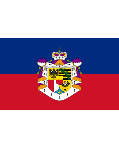 Flag: Liechtenstein  state |  landscape flag | 1.35m² | 14.5sqft | 90x150cm | 3x5ft 