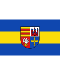 Flag: City of Lohne  Oldenburg |  landscape flag | 1.35m² | 14.5sqft | 90x150cm | 3x5ft 