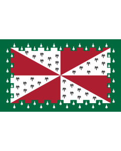Flag: Loudoun County, Virginia |  landscape flag | 2.16m² | 23sqft | 120x180cm | 4x6ft 