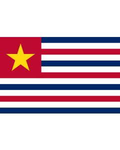 Flag: Louisiana  February 1861 | Louisiana February 11, 1861 |  landscape flag | 1.35m² | 14.5sqft | 90x150cm | 3x5ft 