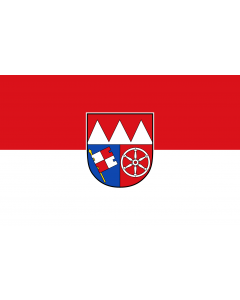 Flag: Lower Franconia  Bavaria, Germany |  landscape flag | 1.35m² | 14.5sqft | 90x150cm | 3x5ft 