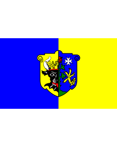 Flag: Ludwigslust |  landscape flag | 1.35m² | 14.5sqft | 90x150cm | 3x5ft 