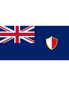 Flag: State Ensign of Malta from 1923 to 1943 |  landscape flag | 1.35m² | 14.5sqft | 80x160cm | 30x60inch 