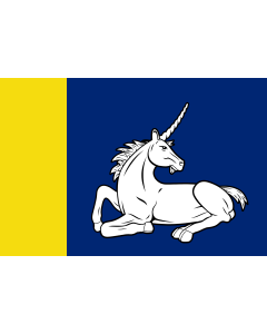 Flag: Menaldumadeel Municipality in the province of Friesland |  landscape flag | 1.35m² | 14.5sqft | 90x150cm | 3x5ft 