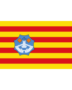 Flag: Menorca |  landscape flag | 1.35m² | 14.5sqft | 90x150cm | 3x5ft 