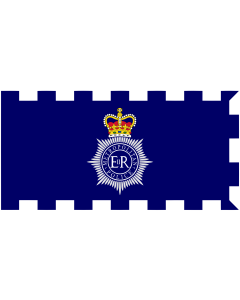 Flag: Metropolitan Police Category Metropolitan Police Service Category Government flags of the United Kingdom Category Flags of England |  landscape flag | 1.35m² | 14.5sqft | 80x160cm | 33x66inch 