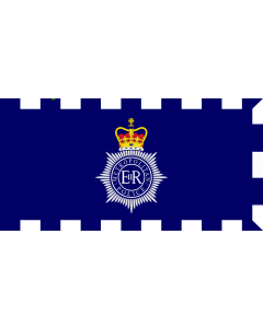 Flag: Metropolitan Police |  landscape flag | 1.35m² | 14.5sqft | 80x160cm | 33x66inch 