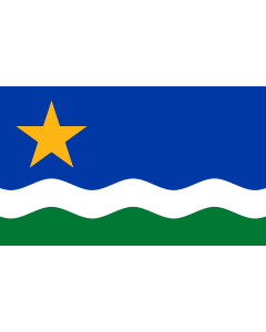 Flag: Minnesota North Star | North Star Flag |  landscape flag | 1.35m² | 14.5sqft | 90x150cm | 3x5ft 
