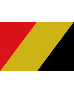 Flag: Miramar Municipio de Miramar Valencia, España |  landscape flag | 1.35m² | 14.5sqft | 90x150cm | 3x5ft 