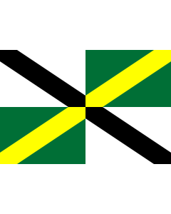 Flag: Monterey, California |  landscape flag | 1.35m² | 14.5sqft | 90x150cm | 3x5ft 