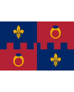 Flag: Montgomery County, Maryland |  landscape flag | 1.35m² | 14.5sqft | 90x150cm | 3x5ft 