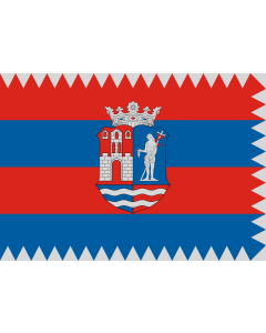 Flag: Mosonmagyaróvár |  landscape flag | 1.35m² | 14.5sqft | 90x150cm | 3x5ft 