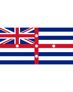 Flag: Murray River Flag  Combined | Combined design of the two Murray River flags |  landscape flag | 1.35m² | 14.5sqft | 80x160cm | 30x60inch 