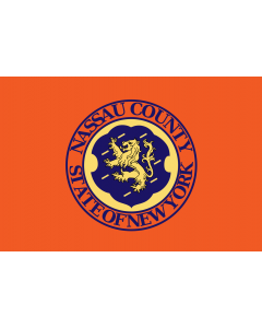 Flag: Nassau County, New York, USA |  landscape flag | 1.35m² | 14.5sqft | 90x150cm | 3x5ft 