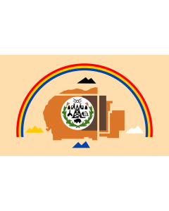 Bandiera: Navajo |  bandiera paesaggio | 1.35m² | 90x150cm 